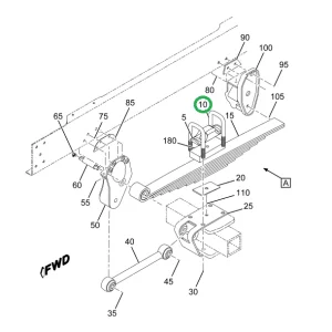 1517254C1 Bolt, u Spring