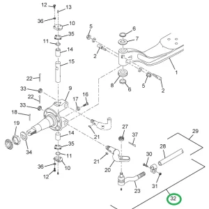 1668478C91-RODTUBE-TIE-ROD-WCLAMP-LES_1