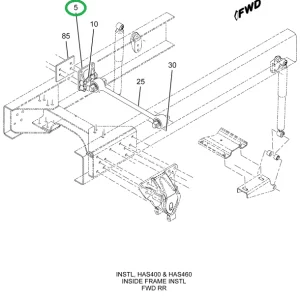 1682698C1 SPACER TORQUE ROD
