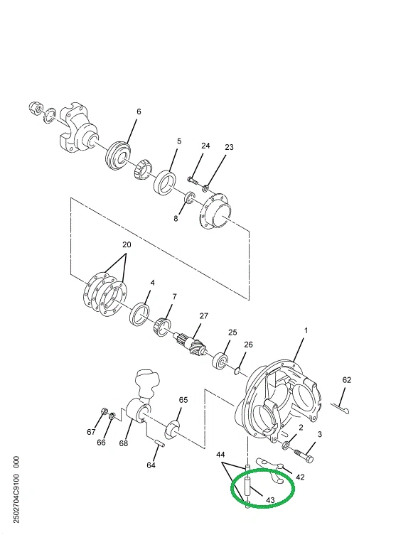 1695352C1 Pin, Dowel