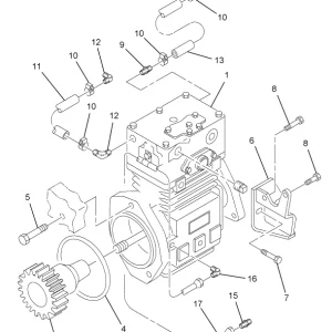 1820296C2-GEARCOMPR-DRIVE-WKEYWAY