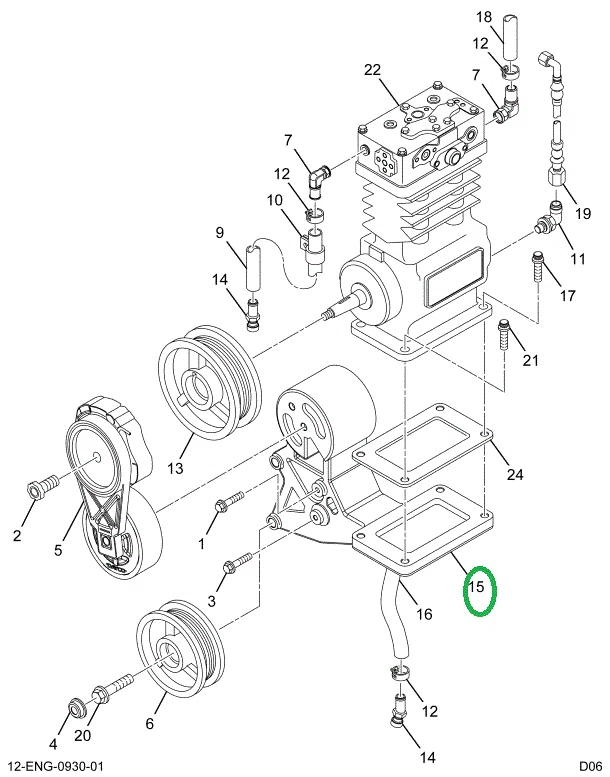 1843356C91 Bracket Assembly, Mounting Air