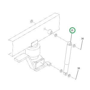 2018987C2 Shock Absorber, Rear Suspensio
