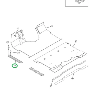 2027440C1 PLATE SCUFF