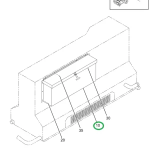 2226202C1 Compartment, Driver Spring Whi
