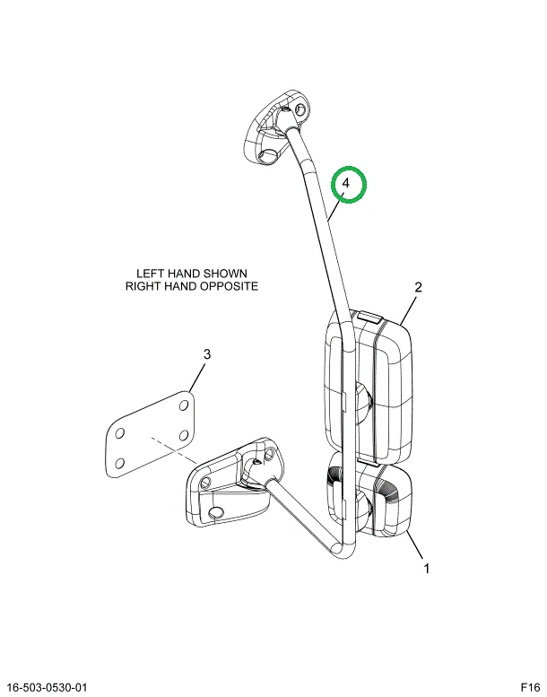 2515485C91 Bracket Assembly, Rh, Ss, Rmt,