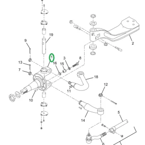 2516774C91 Knuckle, Steering Righ Hand