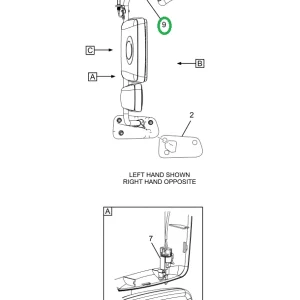 2519123C91 Bracket Assy, Left Hand, Ss, R
