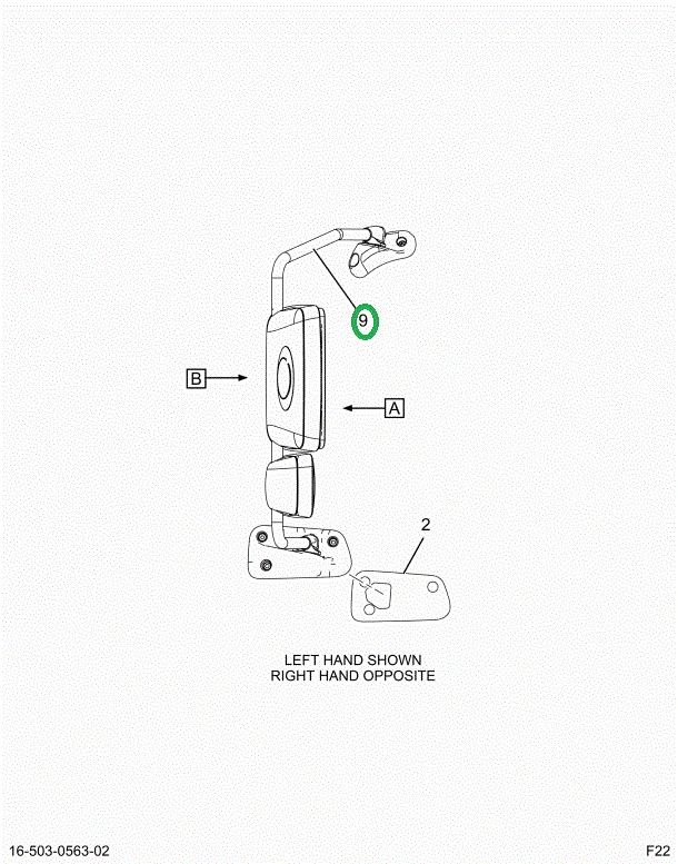 2519124C91 Bracket Assy, Right Hand, Ss,
