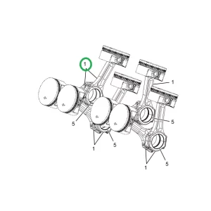 2519588C1 ROD, CONNECTING ASSEMBLY