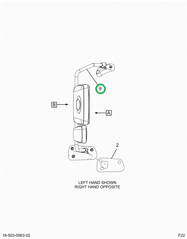 2521281C91 BRACKET ASSEMBLY, RH, SS, RMT,