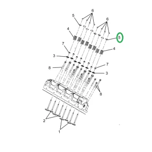 2522930C91 Retainer, Valve Spring