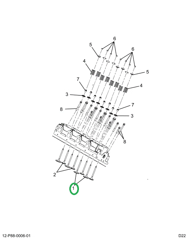 2522933C91 Valve, Intake