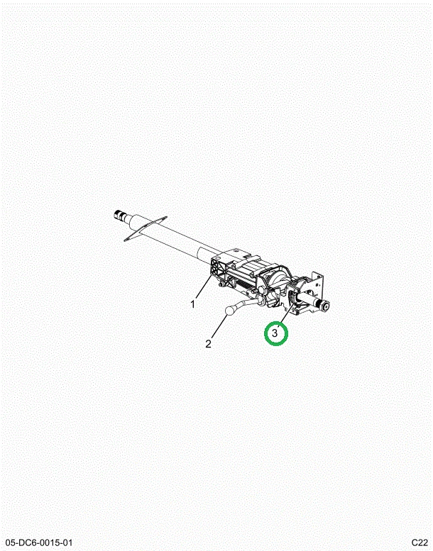 2523583C91 Steering Angle Sensor