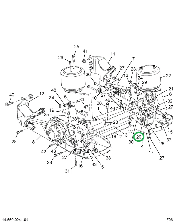 2588980C1 Plate, Trailing Arm