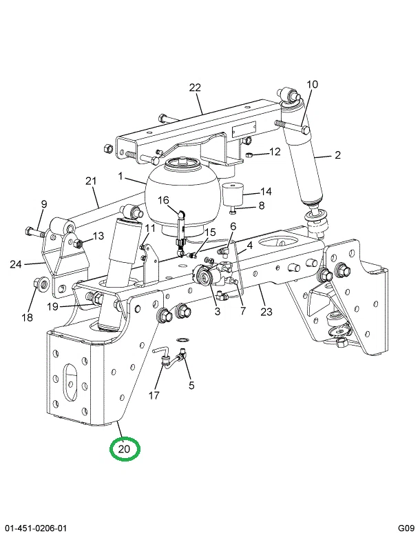 2591928C1 Bracket, Mounting Fr