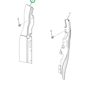 2593317C91 SEAL, RECIRCULATION RIGHT