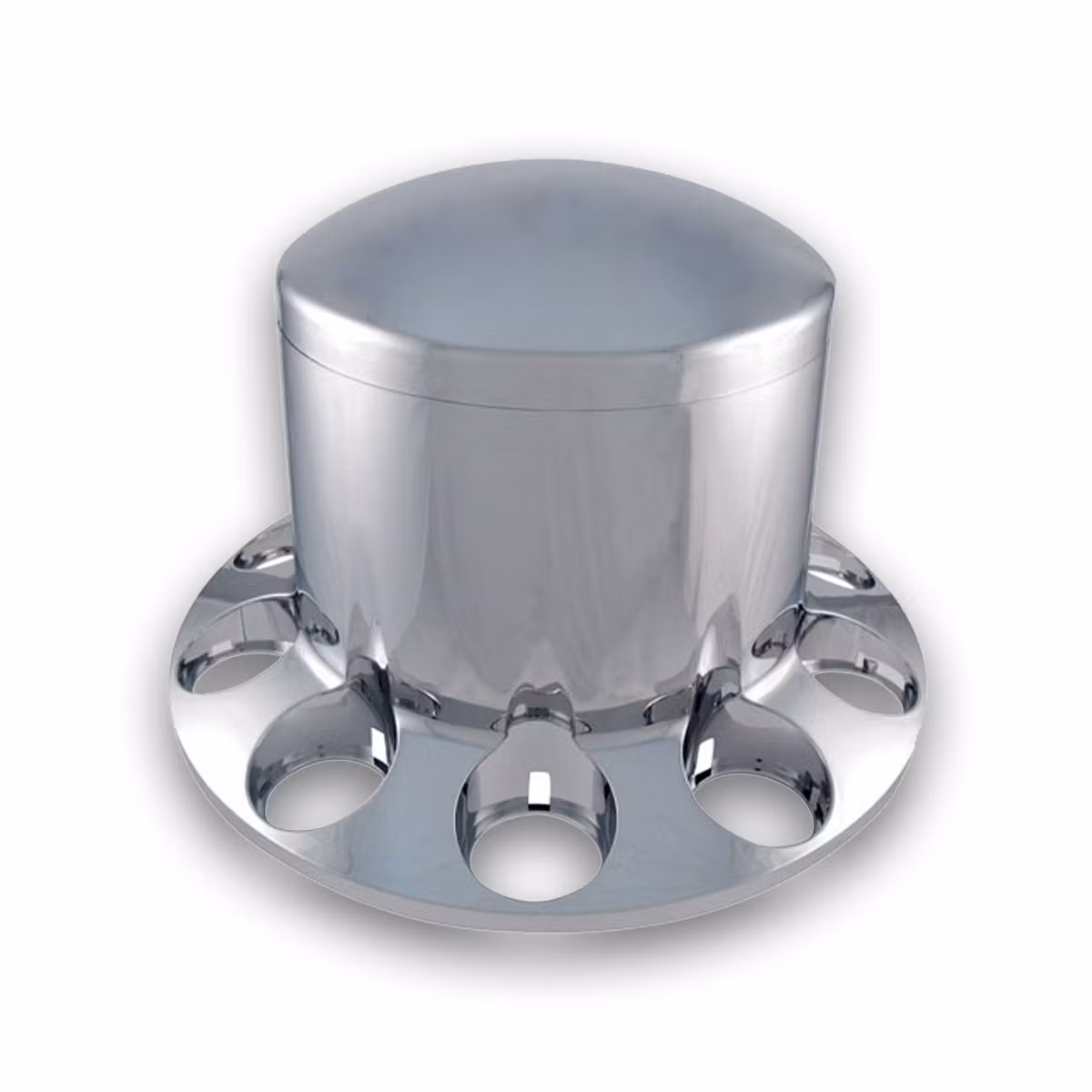 Chrome ABS Plastic Rear Axle Cover With Removable Hub Cap THUB-RPN