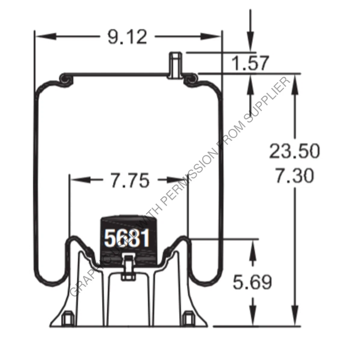 FI W01 358 9560 AIR SPRING