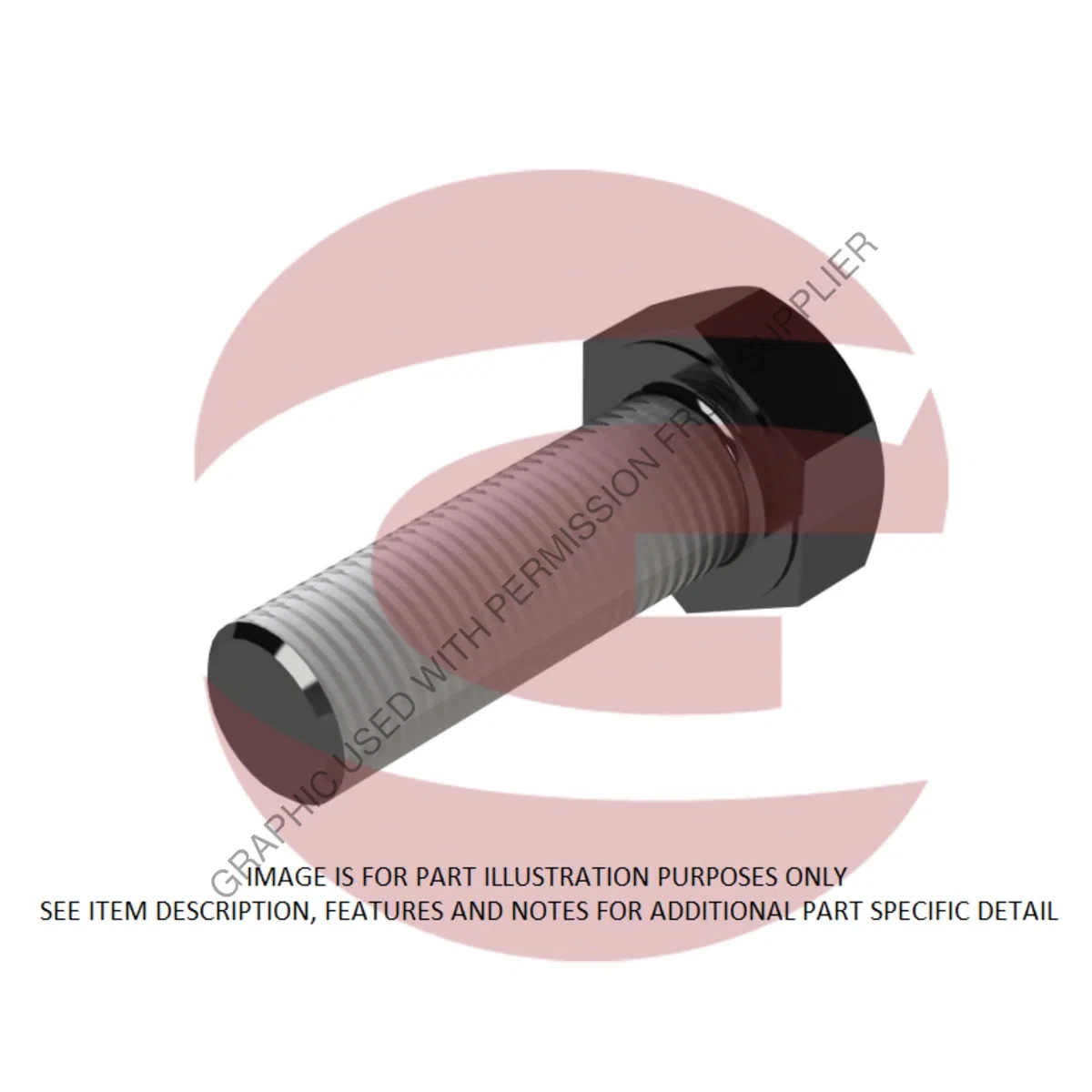 GUN W833 .75-16 BOLT