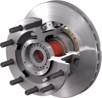 Hub/Rotor - Iron PreSet FL Front 10083147