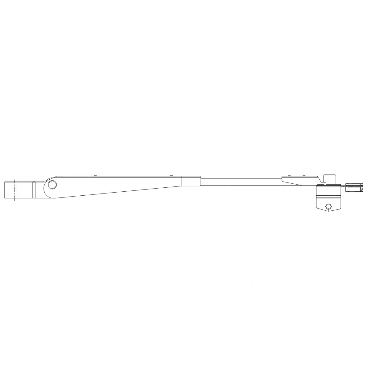 TBB 129925 WIPER ARM RADIAL W/S