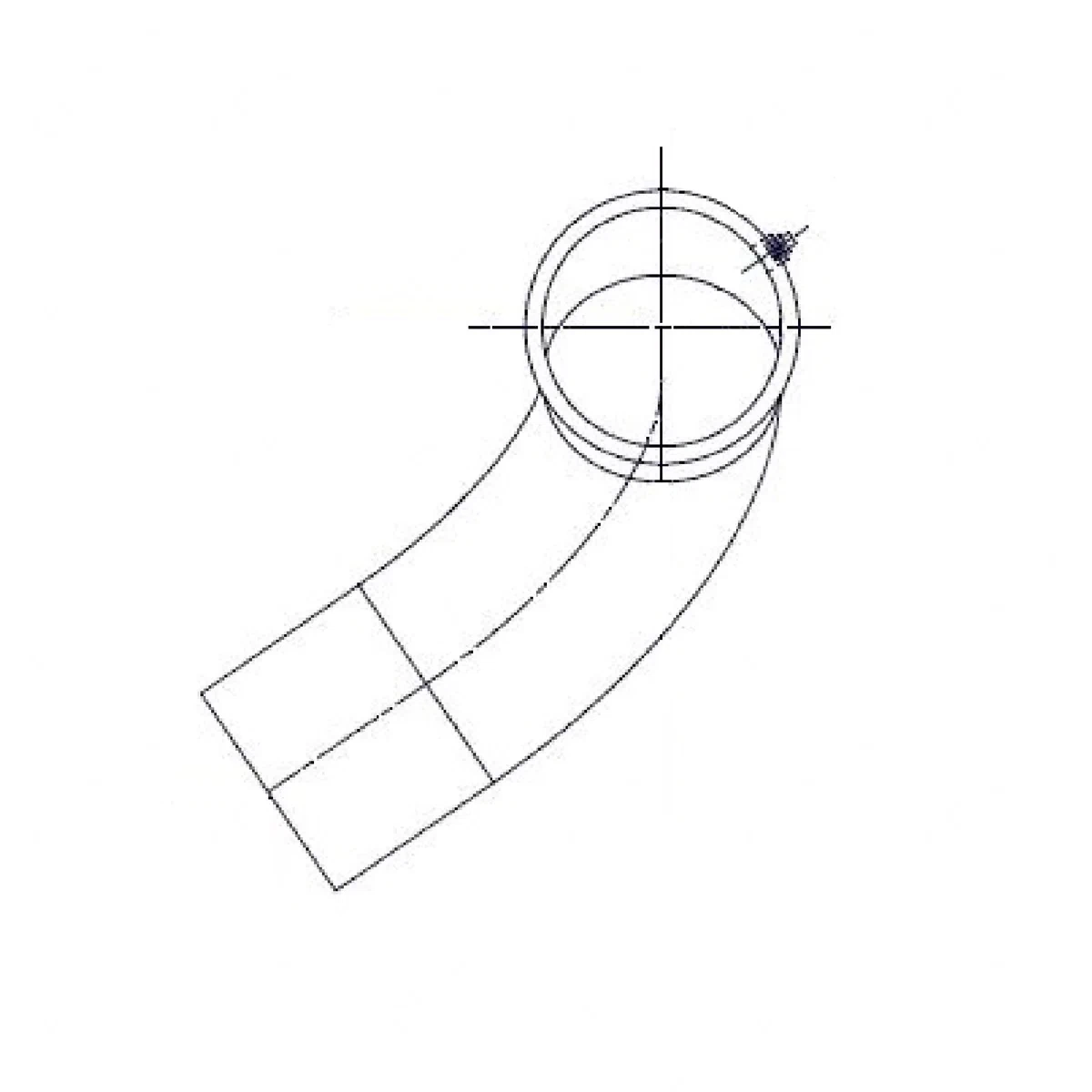 WWS 23503-3530 PIPE,MANIFOLD UPPER